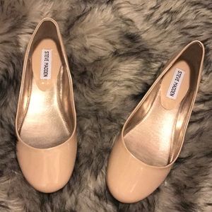 Nude Steve Madden Flats